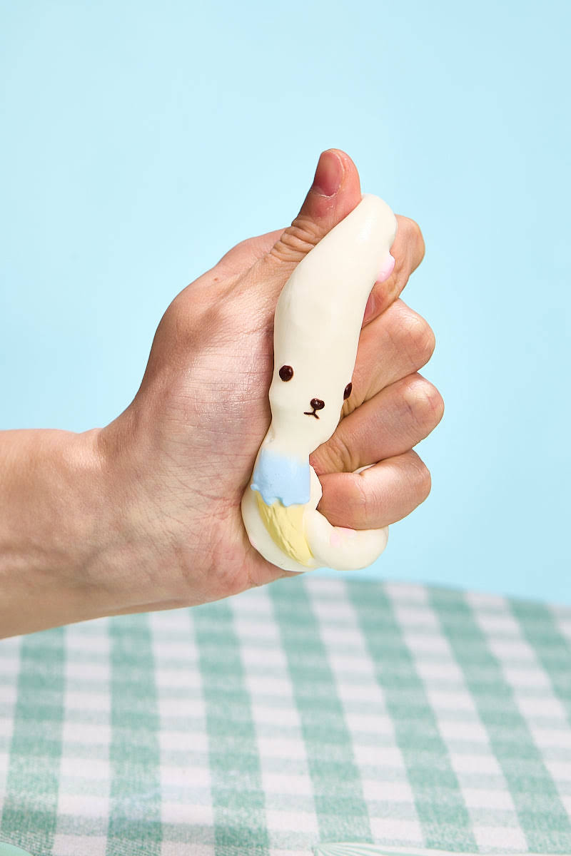 Alternative view of White Icecream Dog Taba Squishy