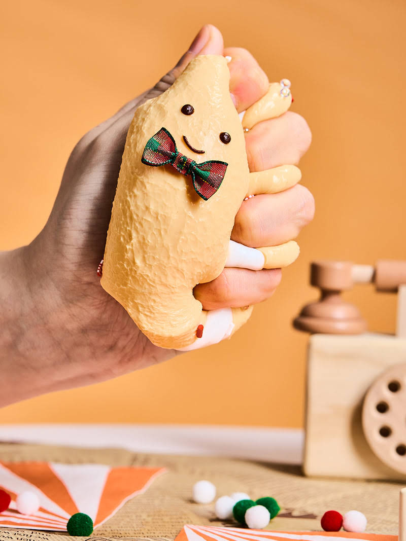 Alternative view of Gingerbread Man Taba Squishy