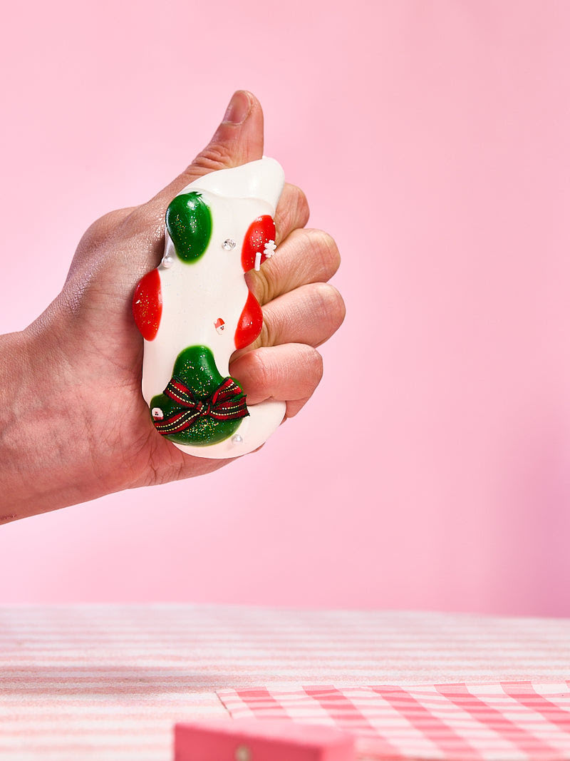Alternative view of Christmas Kitten Paw Taba Squishy
