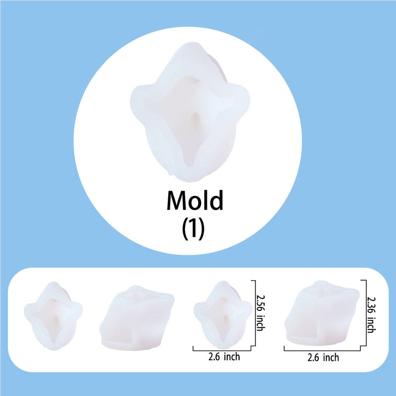 Alternative view of Dolphin Taba Squishy DIY Mold Set