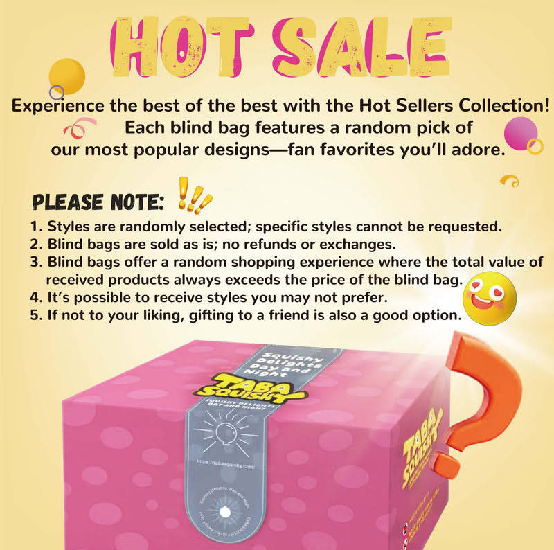 Alternative view of Mixed Hotsale Blind Bag Taba Squishy