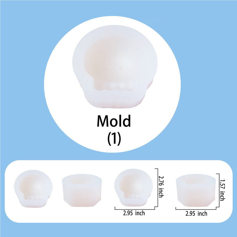 Alternative view of Jellyfish Taba Squishy DIY Mold Set