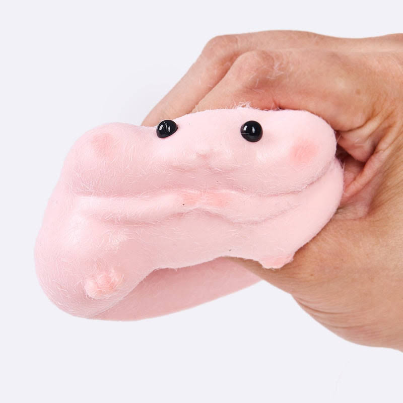 Alternative view of 150g Pink Hamster Taba Squishy