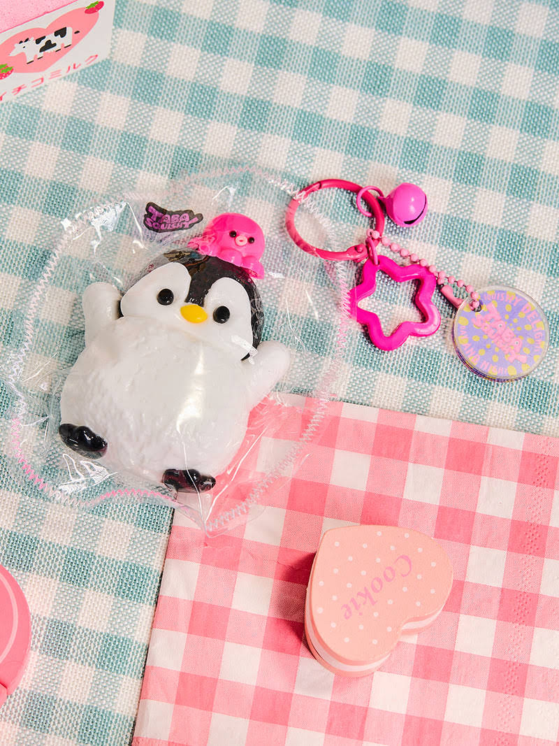 Alternative view of Black Penguin Taba Squishy