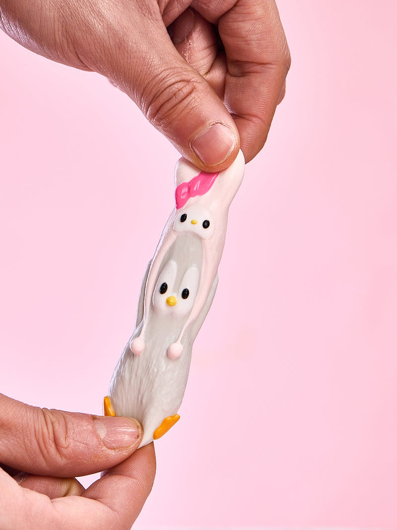 Alternative view of Cute Penguin with Melody Hat Taba Squishy