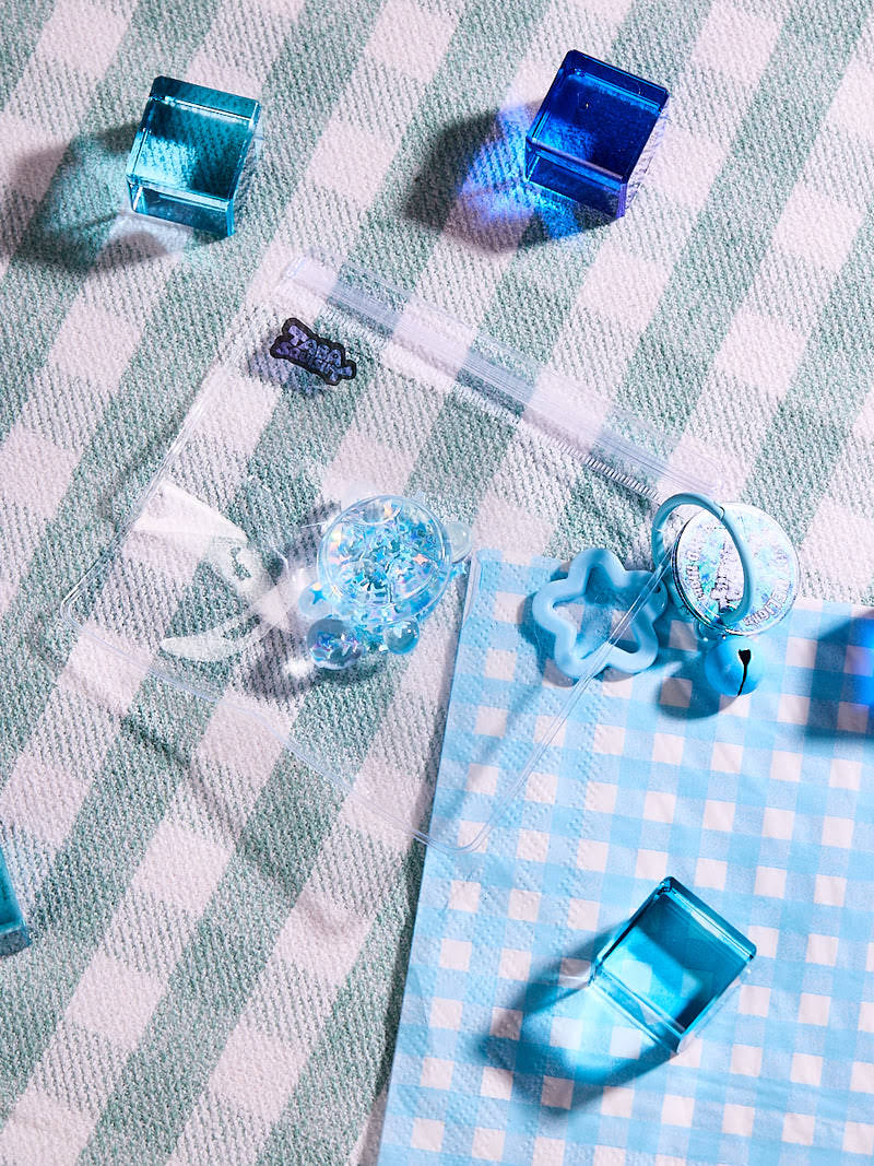Alternative view of Blingbling Blue Cute Turtle Taba Squishy