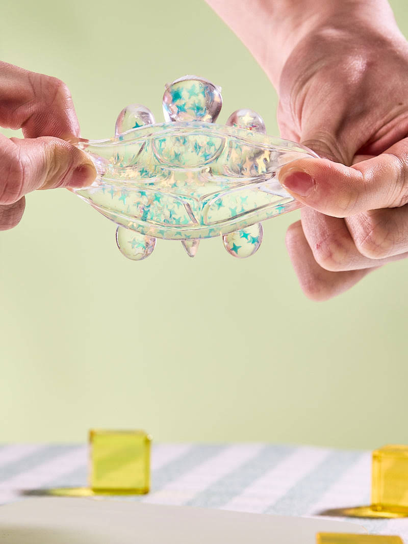 Alternative view of Blingbling Yellow Cute Turtle Taba Squishy