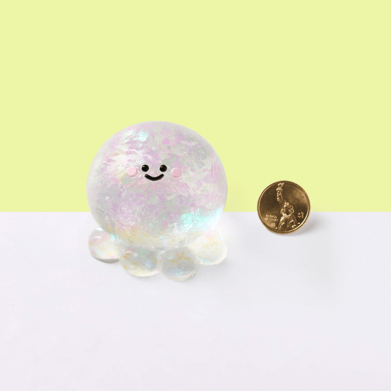 Alternative view of Blingbling Transparent-colorful Octopus Taba Squishy