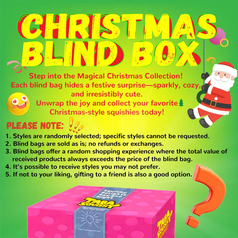 Alternative view of Christmas Blind Bag Taba Squishy