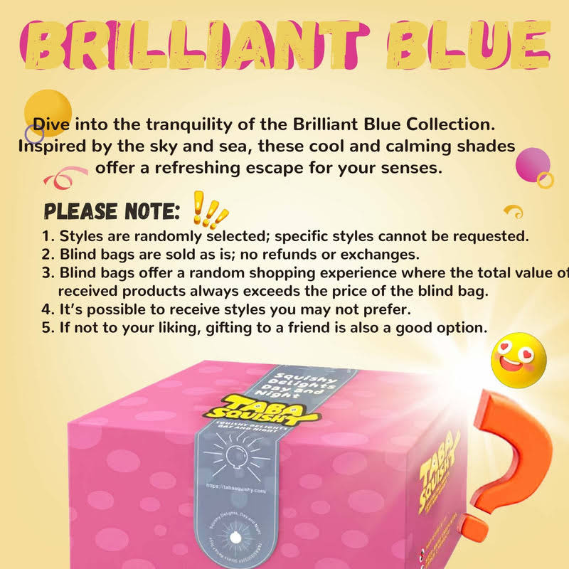 Alternative view of Blue Series Blind Bag Taba Squishy