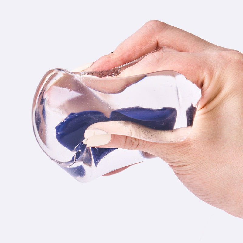 Alternative view of Nested Triple Blueberry Ice Cube Taba Squishy