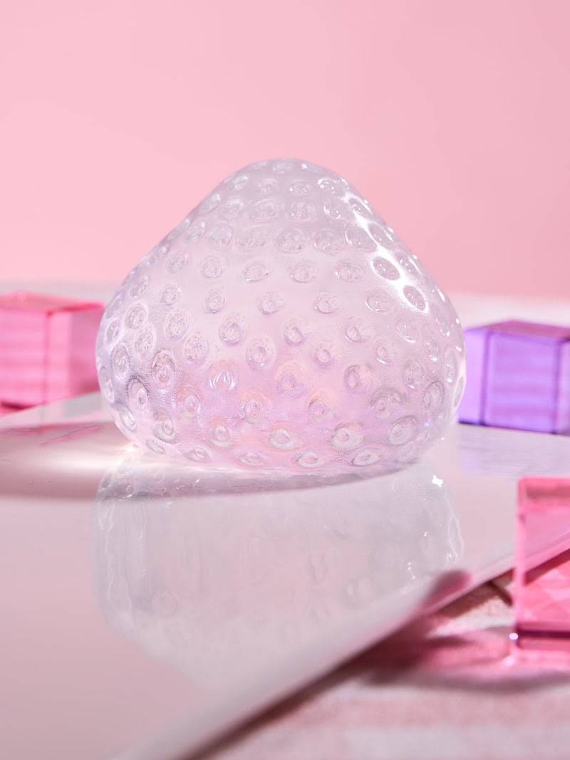 Alternative view of Blingbling Purple Little Strawberry Taba Squishy