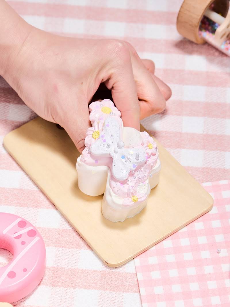 Alternative view of Pink Butterfly Taba Squishy