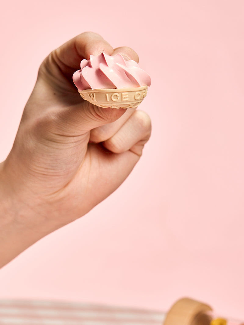 Alternative view of Pink Ice Cream Taba Squishy