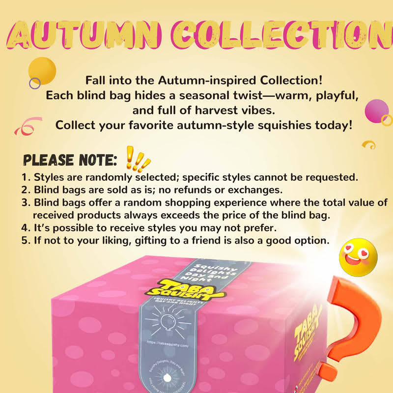 Alternative view of Autumn Blind Bag Taba Squishy