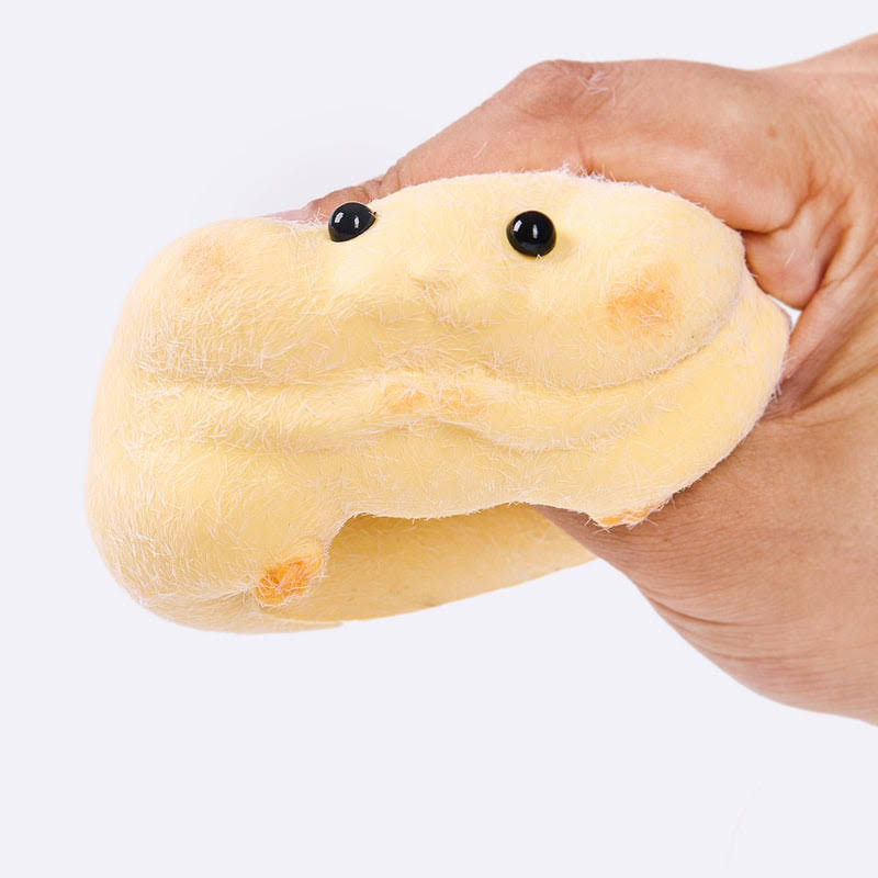 Alternative view of 150g Yellow Hamster Taba Squishy