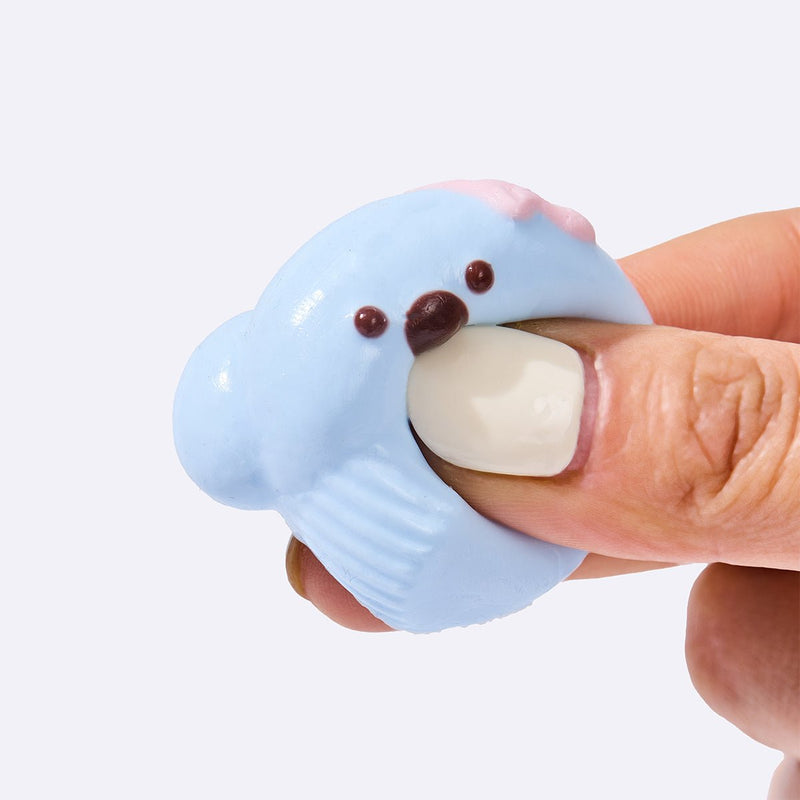 Alternative view of Blue Koala Cupcake