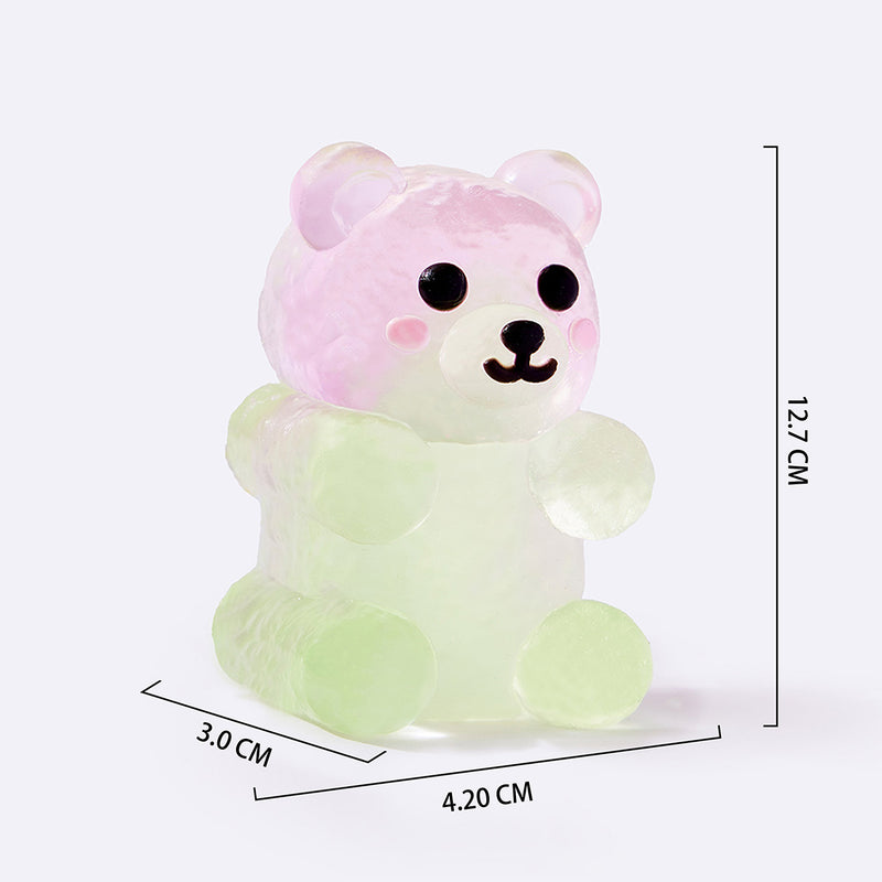 Alternative view of 65g Green-pink  Gummy Bear