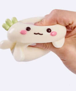 Alternative view of Beige Axolotl Taba Squishy